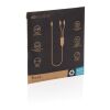 Terra 100W RCS Dual USB C output cable black-grey