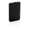 5.000 mAh Pocket Powerbank with integrated cables black