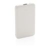 5.000 mAh Pocket Powerbank with integrated cables white | No Branding | not available | not available
