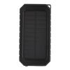 RCS recycled plastic Solar powerbank with 10W Wireless black | No Branding | not available | not available