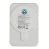 Stellar RCS recycled plastic 5000 mah 5W magnetic powerbank white | No Branding | not available | not available