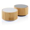 FSC® bamboo and RCS 3W wireless speaker black | No Branding | not available | not available