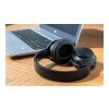 RCS recycled plastic Elite Foldable wireless headphone black | No Branding | not available | not available