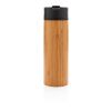 Bogota vacuum bamboo coffee mug brown | No Branding | not available | not available