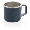 Stainless steel camp mug blue | No Branding | not available | not available