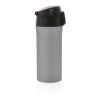 Metallic easy lock vacuum mug grey | No Branding | not available | not available