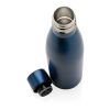 RCS Recycled stainless steel solid vacuum bottle blue