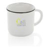 Vintage ceramic mug white-white | No Branding | not available | not available