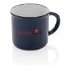 Vintage ceramic mug navy | No Branding | not available | not available