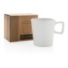 Ceramic modern coffee mug white-white | No Branding | not available | not available