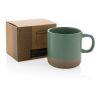 Glazed ceramic mug green | No Branding | not available | not available