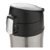 RCS Recycled stainless steel easy lock vacuum mug silver | No Branding | not available | not available