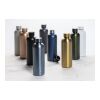 Recycled stainless steel Impact vacuum bottle blue | No Branding | not available | not available