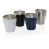 Clark RCS double wall coffee cup 300ML silver | No Branding | not available | not available