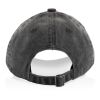 BEAU AWARE™ Washed 6 panel 270gsm cotton twill cap black | No Branding | not available | not available | not available