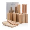 Wooden kubb set brown | No Branding | not available | not available