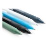 X9 solid pen with silicone grip blue | No Branding | not available | not available