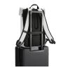 Urban Water Resistant Flap-top Backpack grey-black | No Branding | not available | not available