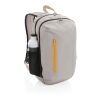 Impact AWARE™ 300D RPET casual backpack brown-orange | No Branding | not available | not available | not available