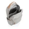 Impact AWARE™ 16 oz. recycled canvas backpack grey | No Branding | not available | not available | not available