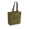 Impact Aware™ 240 gsm rcanvas shopper w/pocket undyed green | No Branding | not available | not available | not available