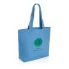 Impact Aware™ 240 gsm rcanvas shopper w/pocket blue | No Branding | not available | not available | not available