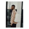 KENTO URBAN RCS recycled nylon 15.6 inch Backpack with front beige | No Branding | not available | not available