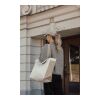 BEAU AWARE™ 400gsm recycled canvas all-round shopper white