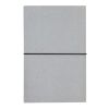 A5 recycled leather notebook light grey | No Branding | not available | not available