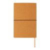 A5 recycled leather notebook brown | No Branding | not available | not available