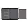 Impact AWARE™ RPET A4 portfolio with zipper anthracite