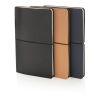 Modern deluxe softcover A5 notebook black | No Branding | not available | not available
