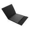 Impact Aware™ A4 portfolio with magnetic closure black | No Branding | not available | not available