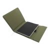 Impact Aware™ A5 notebook with magnetic closure green | No Branding | not available | not available