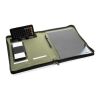 Impact Aware™ deluxe 300D tech portfolio with zipper green | No Branding | not available | not available