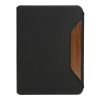 Teri AWARE™ RPET and walnut A4 portfolio black | No Branding | not available | not available
