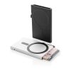 Standard aluminium RFID magnetic phone cardholder black | No Branding | not available | not available