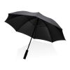 23" Impact AWARE™ RPET 190T Storm proof umbrella black | No Branding | not available | not available