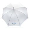 27" Impact AWARE™ RPET 190T auto open bamboo umbrella white | No Branding | not available | not available