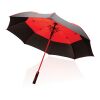 27" Impact AWARE™ RPET 190T auto open stormproof umbrella red | No Branding | not available | not available