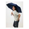 Kaycey 21" AWARE™ RPET Acacia wood mini auto open umbrella navy | No Branding | not available | not available