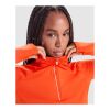 Estambul long sleeve women's half zip sweatshirt Navy Blue | L