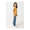 Iqoniq Koli kids recycled cotton t-shirt ochre yellow | 5-6 | No Branding | not available | not available | not available