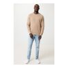Iqoniq Denali recycled cotton crew neck undyed heather brown | XL | No Branding | not available | not available | not available
