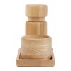 VINGA Retro salt & pepper set brown | No Branding | not available | not available