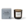 Nordic essence scented candle small blue-dark brown | No Branding