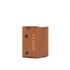 VINGA Timo PU RCS RPET pen holder brown | No Branding | not available | not available