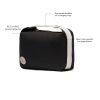 VINGA Sortino RCS toiletry bag black | No Branding | not available | not available