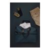 VINGA Baltimore RCS expandable weekend bag navy
