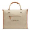 VINGA Bosler RCS recycled canvas tote brown | No Branding | not available | not available
